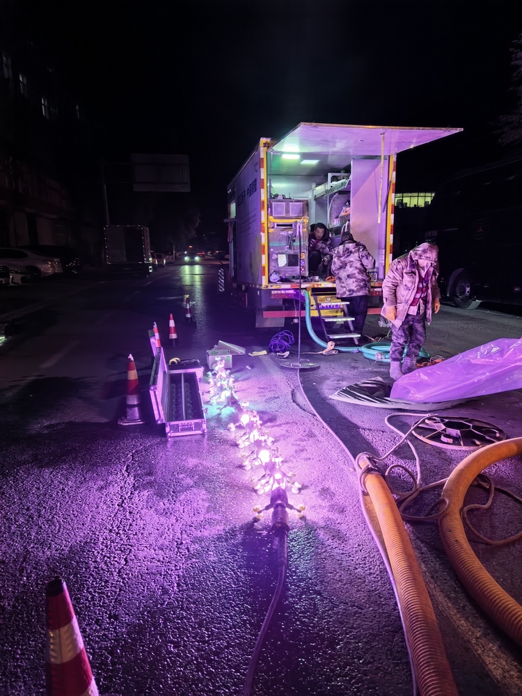 万冲镇管道非开挖修复