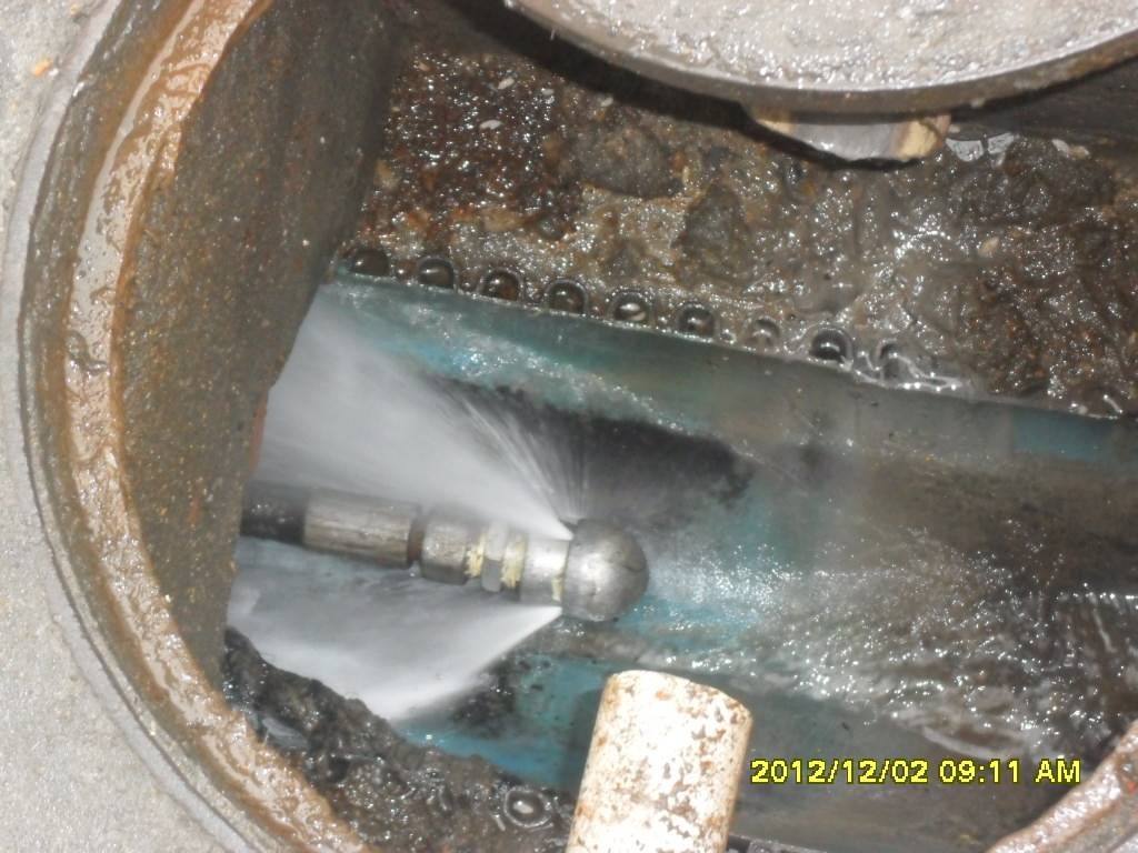 万冲镇污水管道高压清洗