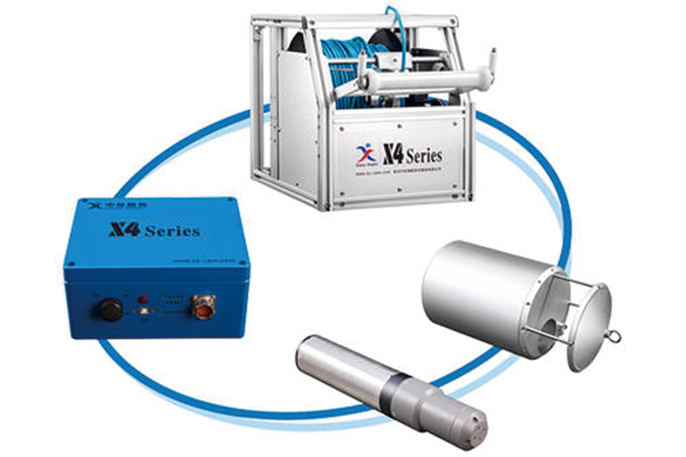 万冲镇声呐检测